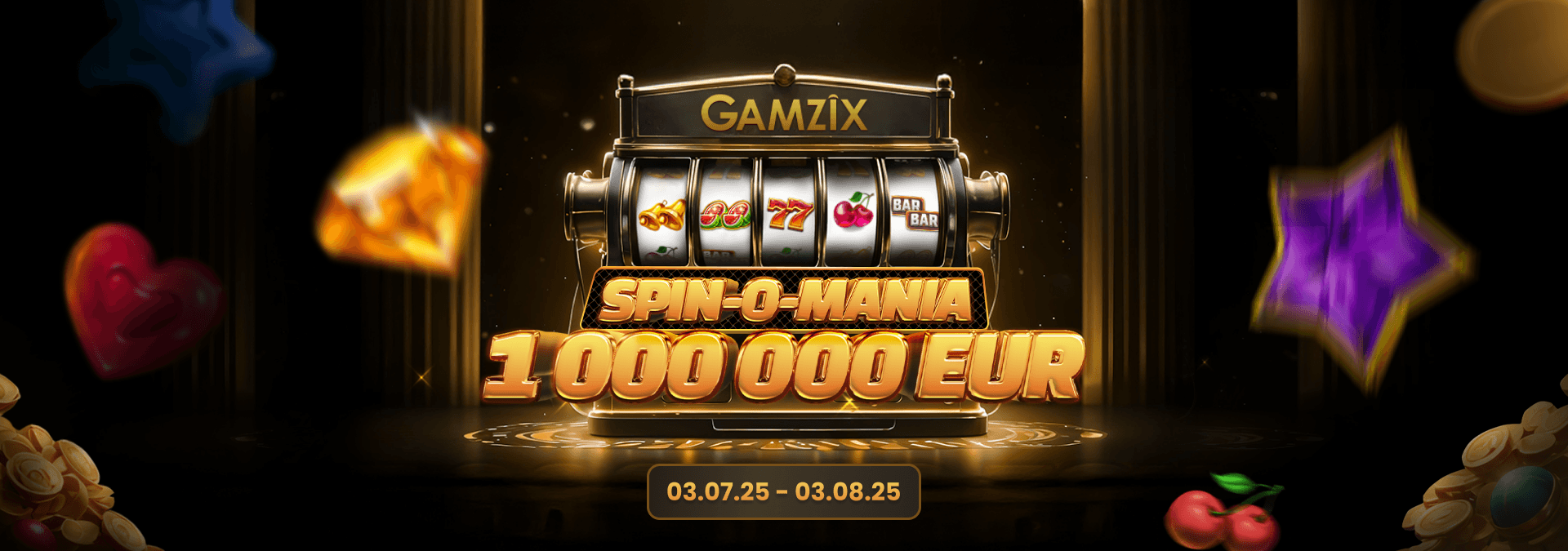 Gamzix : Spin o Mania - July